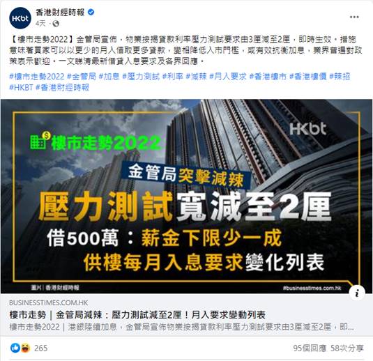 樓市走勢2022|金管局突擊減辣|壓力測試寬減至2厘|借500萬:薪金下限少一成 |供樓每月入息要求變化列表 香港財經時報HKBT 3 11 3