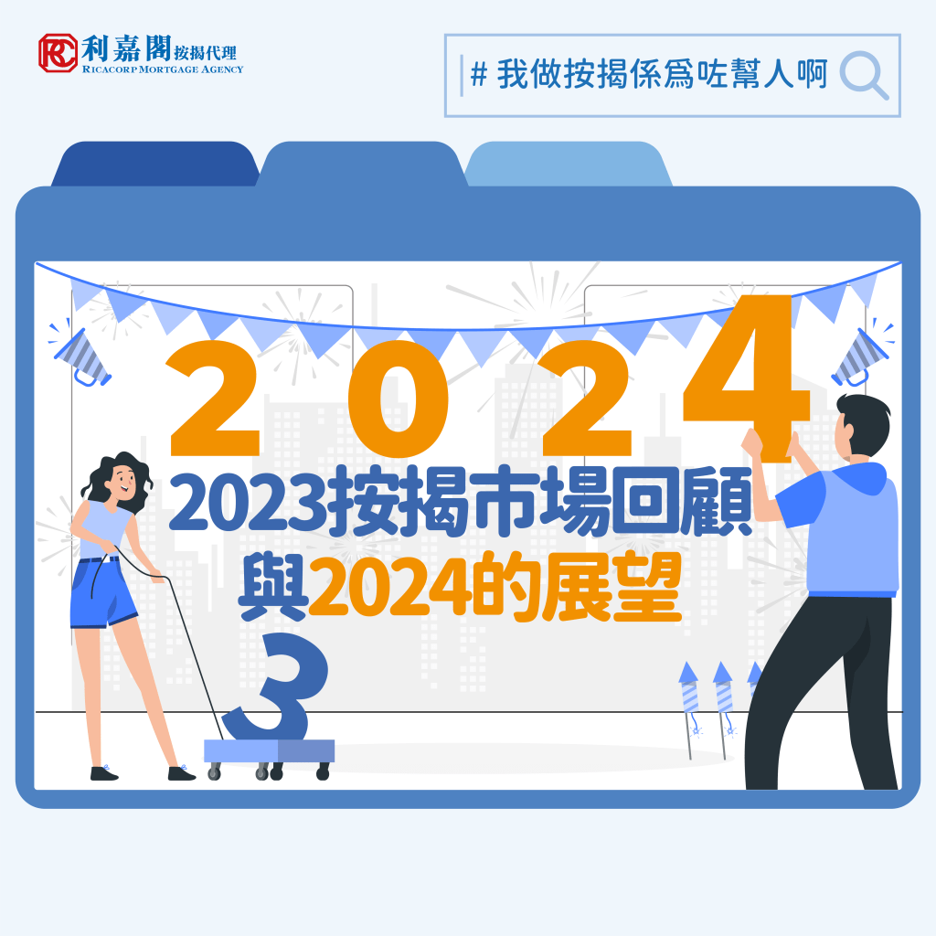 利嘉閣按揭黃詠欣│2023按揭市場回顧與展望 3 2023年香港樓市先升後回。由2022年起的加息周期對樓市影響逐步浮現,抵銷2023年初起社會逐步復常、政府放寬防疫措施及通關的利好作用。政府於年內多次出招穩定樓市,先有7月時,金管局放寬自用物業按揭成數上限,再到9月時放寬樓花物業的高成數按揭限制,至10月施政報告時,又為已實施超過10年的3大樓巿「辣招」減辣,可惜在加息周期下,部分資金流向定期存款,樓市交投淡靜狀況未有扭轉。不過,12月美國聯儲局的議息會議終於預告明年或會開始減息。